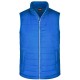 Giacca JAMES & NICHOLSON JN1136 Uomo Men's Padded Vest 100% P Senza maniche