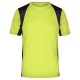 T-Shirt JAMES & NICHOLSON JN306 Uomo MEN RUNNING-T 100%P J&N Raglan