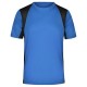 T-Shirt JAMES & NICHOLSON JN306 Uomo MEN RUNNING-T 100%P J&N Raglan