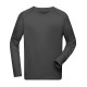 T-Shirt JAMES & NICHOLSON JN522 Uomo Men's Sports LS 92%P 8%E 