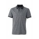 Polo JAMES & NICHOLSON JN706 Uomo M POLO MELANGE 65%P 35%C 