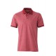 Polo JAMES & NICHOLSON JN706 Uomo M POLO MELANGE 65%P 35%C 