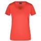 T-Shirt JAMES & NICHOLSON JN735 Donna Ladies' Active-V 100%P Setin