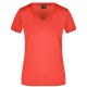 T-Shirt JAMES & NICHOLSON JN735 Donna Ladies' Active-V 100%P Setin