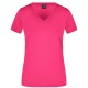 T-Shirt JAMES & NICHOLSON JN735 Donna Ladies' Active-V 100%P Setin