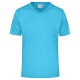 T-Shirt JAMES & NICHOLSON JN736 Uomo Men's Active-V 100%P Setin