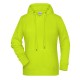 Felpa JAMES & NICHOLSON JN8023 Donna Ladies' Hoody 85%OCS 15%P Manica lunga,Raglan