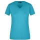 T-Shirt JAMES & NICHOLSON JN972 Donna LADIES SLIM FIT V-T 100%C J&N Setin