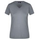 T-Shirt JAMES & NICHOLSON JN972 Donna LADIES SLIM FIT V-T 100%C J&N Setin