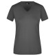 T-Shirt JAMES & NICHOLSON JN972 Donna LADIES SLIM FIT V-T 100%C J&N Setin