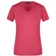 T-Shirt JAMES & NICHOLSON JN972 Donna LADIES SLIM FIT V-T 100%C J&N Setin