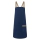 Ho.Re.Ca. KARLOWSKY KLS38 Bambino Bib Apron Ribbons 65%P35%C 