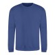 AWDIS JH030 JUST HOOD FELPA GIROCOLLO .80%Cotone .20%Poliestere MANICHE LUNGHE UOMO