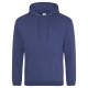 AWDIS FELPA UOMO CON CAPPUCCIO JUST .COLLEGE HOODIE 80%COTONE 20%POLIESTERE PASSANTE PER CUFFIE MANICHE LUNGHE UOMO