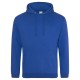 AWDIS FELPA UOMO CON CAPPUCCIO JUST .COLLEGE HOODIE 80%COTONE 20%POLIESTERE PASSANTE PER CUFFIE MANICHE LUNGHE UOMO