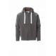 Felpa manica reglan DALLAS+ PAYPER uomo full zip con cappuccio garzata 300gr