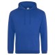 AWDIS FELPA UOMO CON CAPPUCCIO JUST .COLLEGE HOODIE 80%COTONE 20%POLIESTERE PASSANTE PER CUFFIE MANICHE LUNGHE UOMO