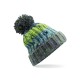 Cappello BEECHFIELD B486 D Unisex Corkscrew Pom Pom Beanie 100% acrilico