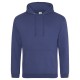 AWDIS FELPA UOMO CON CAPPUCCIO JUST .COLLEGE HOODIE 80%COTONE 20%POLIESTERE PASSANTE PER CUFFIE MANICHE LUNGHE UOMO