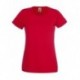 T-SHIRT VALUEWEIGHT DONNA FRUIT OF THE LOOM TUTTI I COLORI MAGLIA FR613720 LADY FIT SAGOMATA