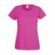 T-SHIRT VALUEWEIGHT DONNA FRUIT OF THE LOOM TUTTI I COLORI MAGLIA FR613720 LADY FIT SAGOMATA