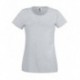 T-SHIRT FRUIT DONNA LADY FIT SAGOMATA ORIGINAL T FR614200 MANICA CORTA 100%COTONE 