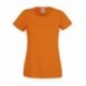 T-SHIRT FRUIT DONNA LADY FIT SAGOMATA ORIGINAL T FR614200 MANICA CORTA 100%COTONE 