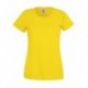 T-SHIRT FRUIT DONNA LADY FIT SAGOMATA ORIGINAL T FR614200 MANICA CORTA 100%COTONE 