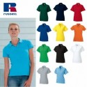 POLO DONNA JE569F RUSSELL PIQUE COTONE MANICA CORTA