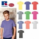 T-SHIRT BAMBINO MANICA CORTA JE165B RUSSELL COTONE/POLIEST.