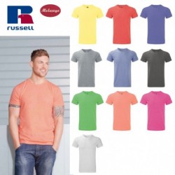 T-SHIRT MANICA CORTA HD T UOMO MISTO COTONE JE165M RUSSELL