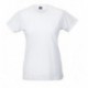 T-SHIRT RUSSELL LADY MANICA CORTA ADERENTE GIROCOLLO DONNA 100%COTONE 145GR JE155F