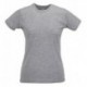 T-SHIRT RUSSELL LADY MANICA CORTA ADERENTE GIROCOLLO DONNA 100%COTONE 145GR JE155F