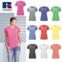 T-SHIRT RUSSELL MANICA CORTA HD T DONNA MISTO COTONE JE165F 65%P. 35%C. 