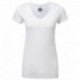 T-SHIRT RUSSELL LADY MANICA CORTA HD T DONNA MISTO COTONE JE166F SCOLLO A V