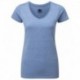 T-SHIRT RUSSELL LADY MANICA CORTA HD T DONNA MISTO COTONE JE166F SCOLLO A V