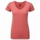 T-SHIRT RUSSELL LADY MANICA CORTA HD T DONNA MISTO COTONE JE166F SCOLLO A V