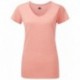 T-SHIRT RUSSELL LADY MANICA CORTA HD T DONNA MISTO COTONE JE166F SCOLLO A V