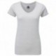 T-SHIRT RUSSELL LADY MANICA CORTA HD T DONNA MISTO COTONE JE166F SCOLLO A V