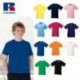 T-SHIRT BAMBINO MANICA CORTA JEZT150 LEGGERA RUSSELL COTONE