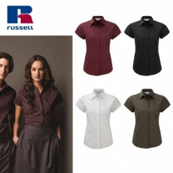 CAMICIA RUSSELL ADERENTE DONNA MANICA CORTA JE947F 