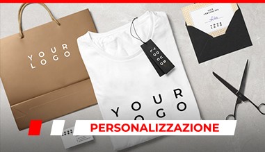 Personalizzazione abbigliamento gadget